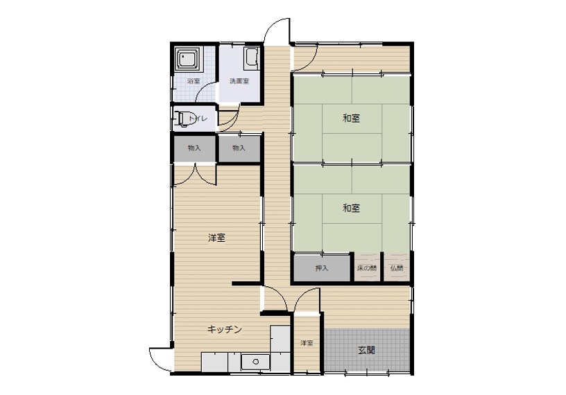 紀宝町 No.110 鵜殿地区の家(内覧申込2・交渉中0) 3