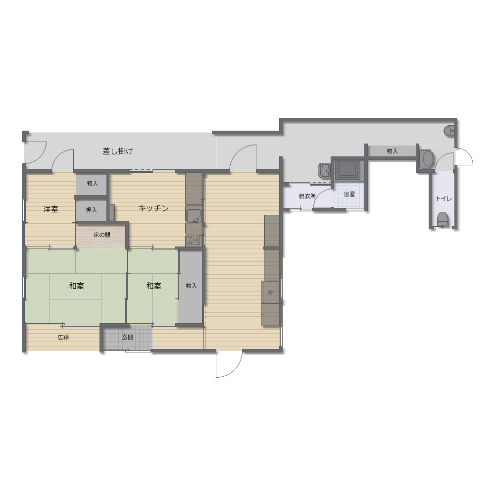 紀宝町 No.111 桐原地区の家(内覧申込0・交渉中0) 3
